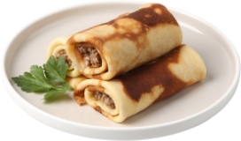 Блинчики с мясом