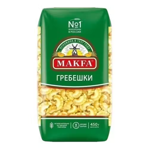 Макаронные изделия Makfa петушиные гребешки 450 г