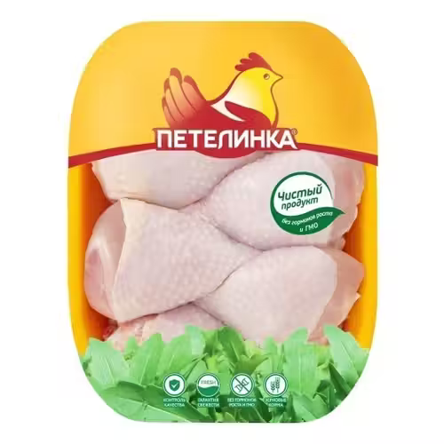 Голень Куриная с Кожей Петелинка охлажденная 800 г