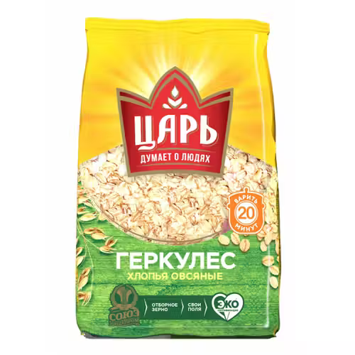 Хлопья Я Царь Геркулес овсяные 400 г