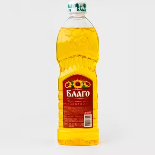 Подсолнечное масло Благо нерафинированное 650 мл