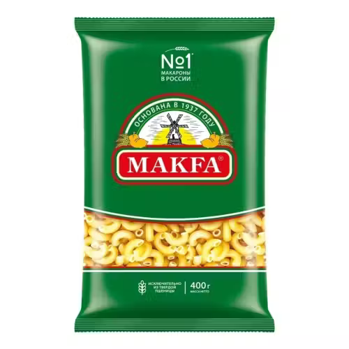 Макаронные изделия Makfa рожки гладкие 450 г