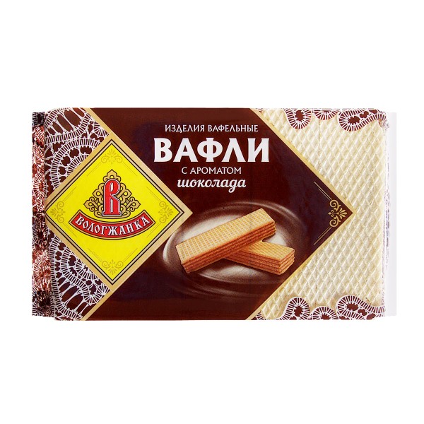 Вафли с ароматом шоколада
